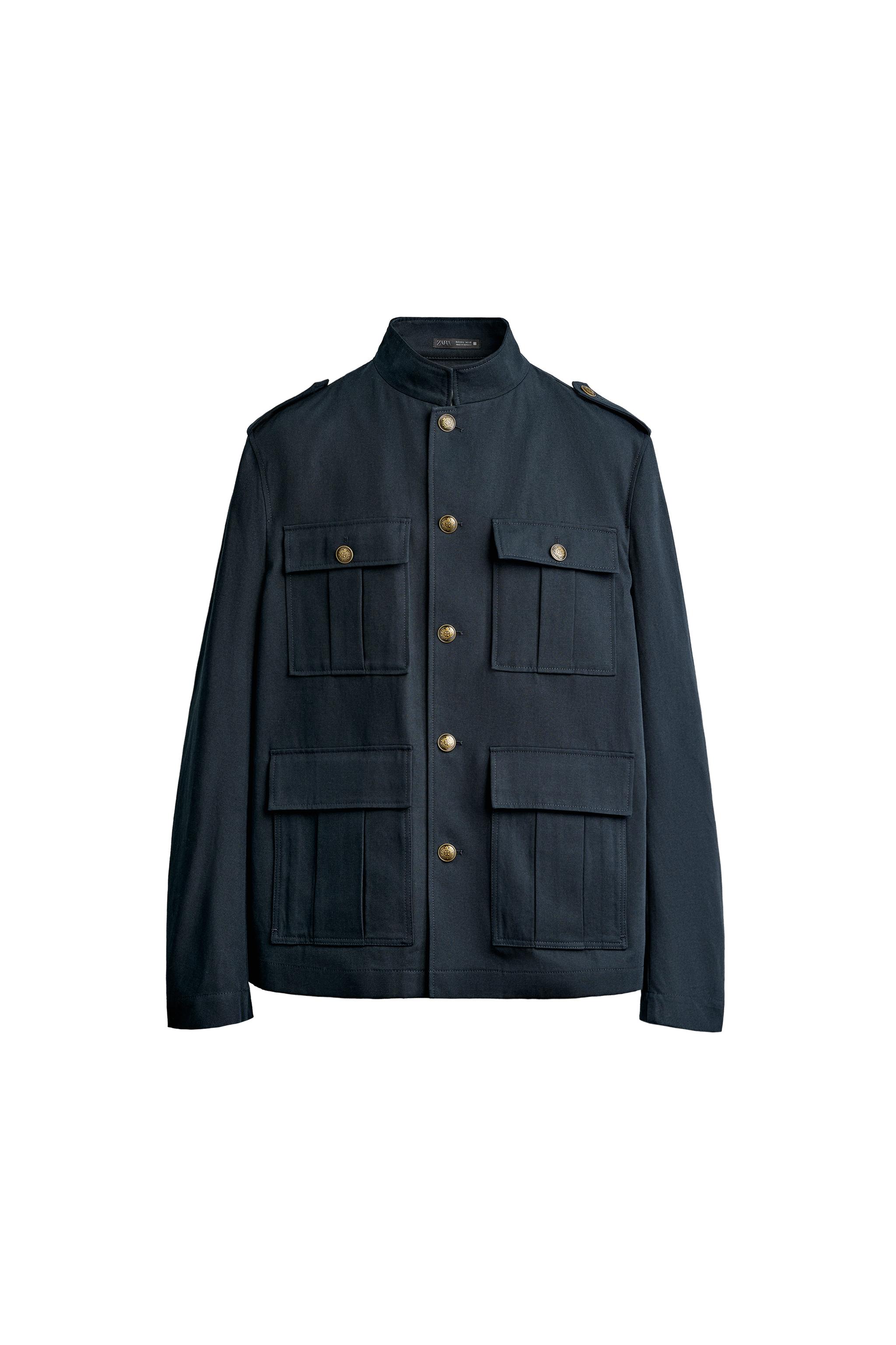 RELAXED FIT POCKET JACKET